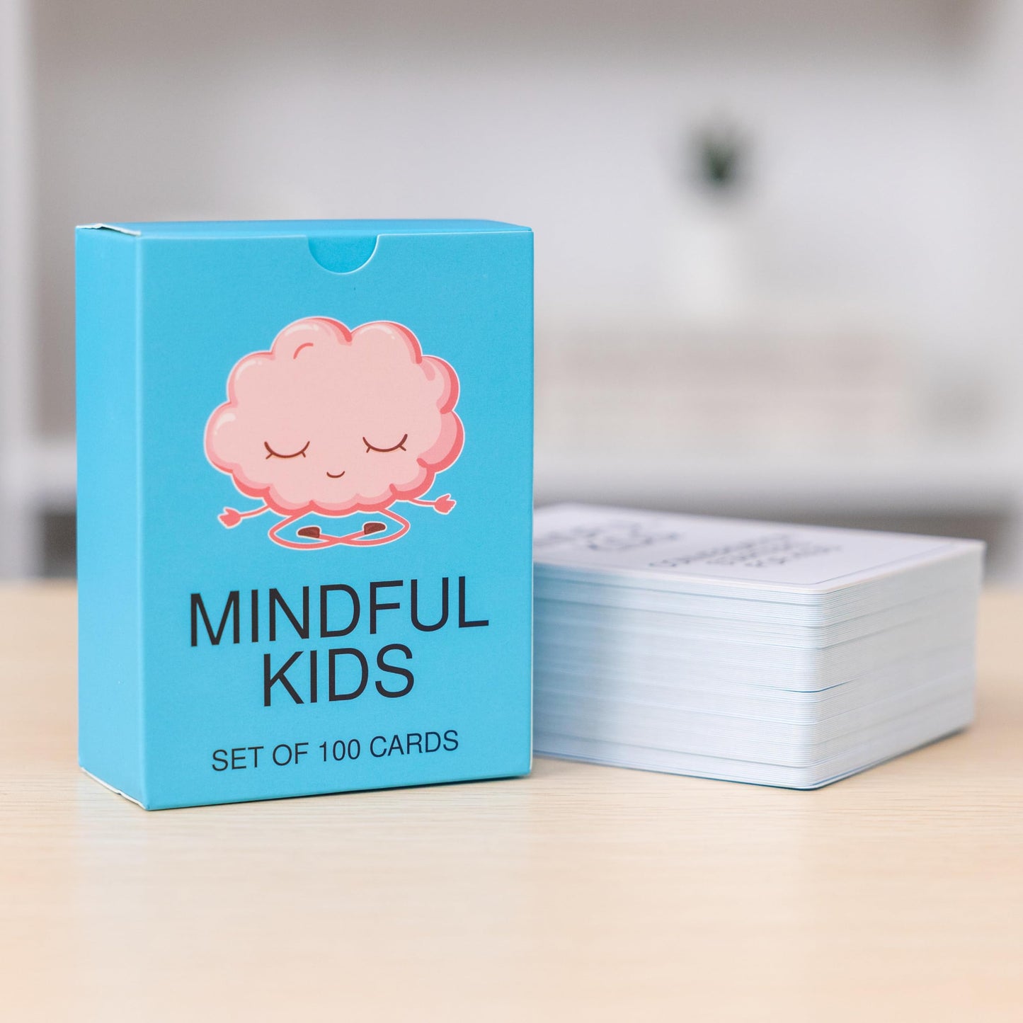 BayWel 100 Mindfulness Conversation Cards for Kids β Positive Affirmation & Self-Care Prompts for Meaningful Family, Classroom & Therapy Discussions