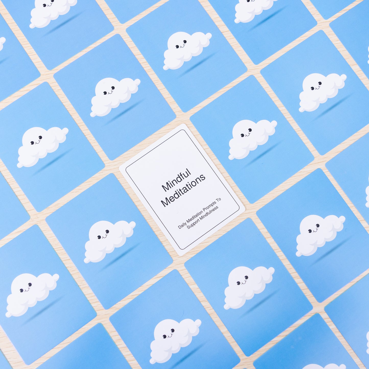 !! COMING SOON !! - BayWel 100 Mindful Meditations Cards – Mindfulness & Meditation Self‑Care Prompts | Desk & Travel Deck for Stress Relief, Focus, Motivation & Well‑Being